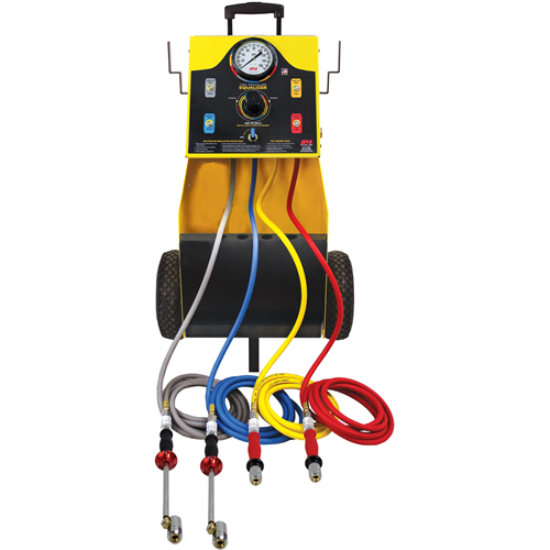 Four-Tire Inflation/Equalizer System with Chucks