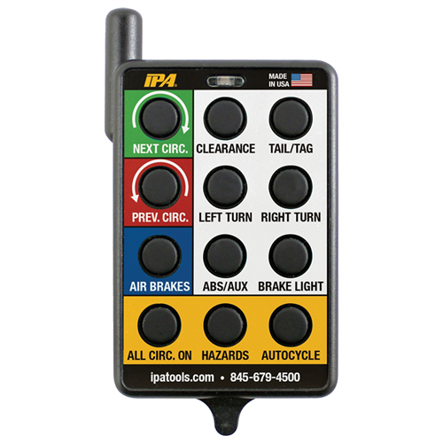 12 Button Remote Control For Use With IPA Trailer Testers