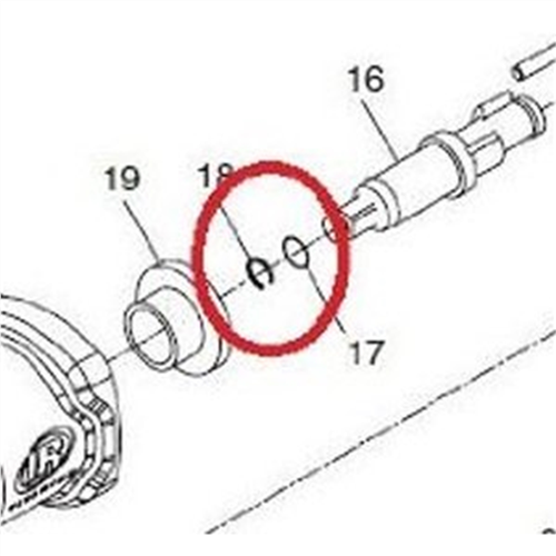 Ingersoll Rand 2115-K425 Socket Retainer Kit