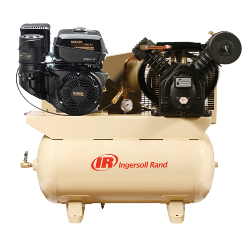 14 HP Gas Drive Air Compressor - Kohler Engine