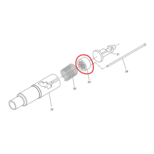 Ingersoll Rand Pf2219-21 Needle Holder