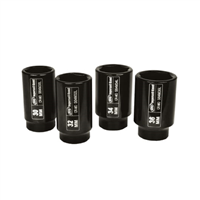 1/2" Metric Deep Axle Nut Socket Set, 4 Piece - Ingersoll Rand