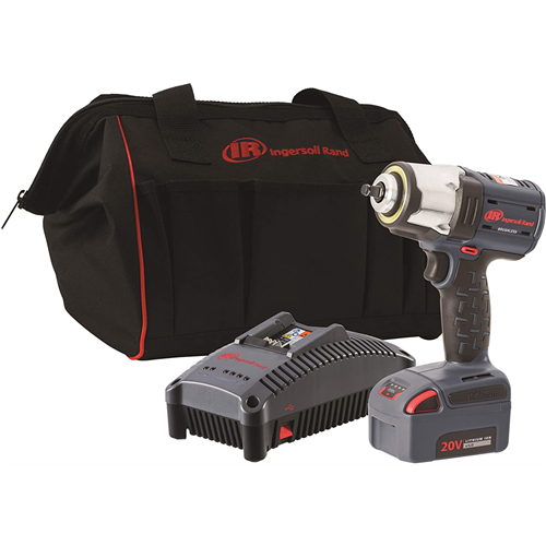 Ingersoll Rand W5133-K12 3/8 in. High Torque Impact Wrench w/ 1 Battery Kit