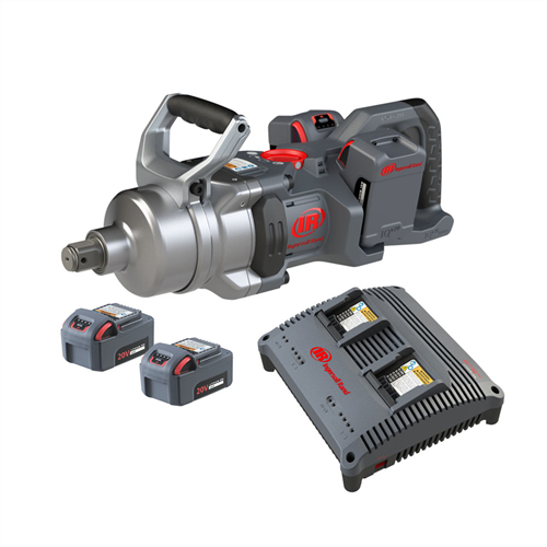 20V 1" D-Handle High Torque Impact Wrench w/Std anvil - 4-battery kit
