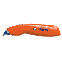 IRWINÂ® Retractable Utility Knife in Hi-Vis Orange