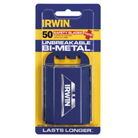 Irwin Bi-Metal Utility Knife Blades (Pack of 50)