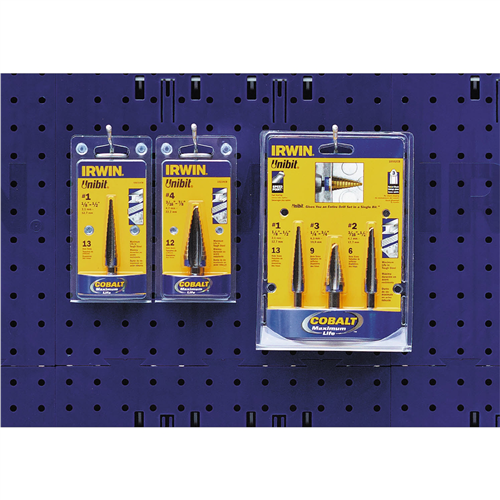 Unibit Blue Wall 5 pc. Cobalt 1x1 Merchandiser