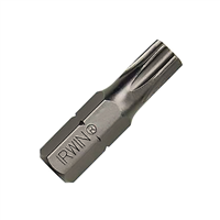 Insert Bit, T10 Torx, 1/4" Hex Shank, 1" Long, Bulk