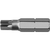 Insert Bit, T20 Torx, 1/4" Hex Shank, 1" Long, Bulk