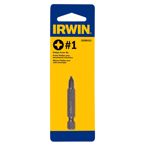 Phillips Head Power Bit No. 1 x 1-15/16 in.