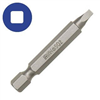 Power Bit, #1 Square Recess, 1/4" Hex Shank with Groove, 2" Long, Carded, 1 per Card