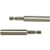 Magnetic Insert Bit Holder, for 1/4" Hex Bits, with C-Ring, 1/4" Hex Shank with Groove, 6" Long