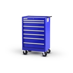 27 x 7 drawer high Cabinet, Blue