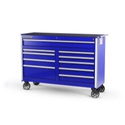 54 x 10 drawer Mobile Cabinet, Blue