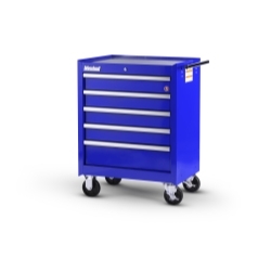 27 x 5 drawer Mobile Cabinet, Blue
