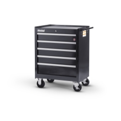 27 x 5 drawer Mobile Cabinet, Black