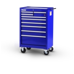 27 x 9 drawer Mobile Cabinet, Blue
