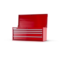 42 X 4 Drawer Top Chest, Red - Shop International Tool Box Online
