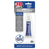 J B Weld 24206 J-B Weld Perma-Lock 6 Ml.Blue Threadlocker