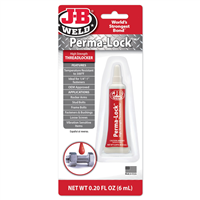 J B Weld 27106 J-B Weld Perma-Lock 6 Ml. Red Threadlocker