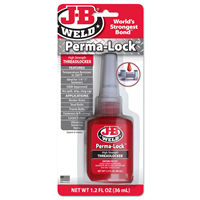 J B Weld 27136 J-B Perma-Lock Red 36 Ml. Threadlocker