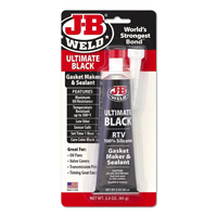 JB Weld Ultimate Black 3 oz. Silicone Gasket Maker & Sealant