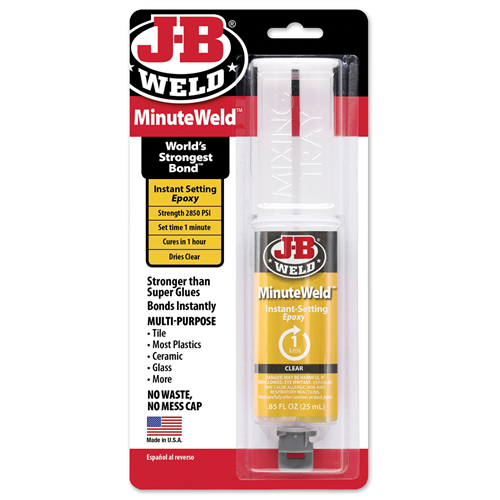 J-B MinuteWeld syringe- 25 ML.