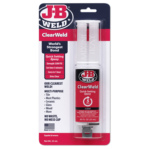 ClearWeld Syringe, 25ML