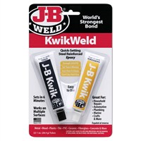 Kwik Weld Welding Compound.