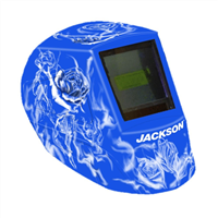 Jackson Safety 47104 Sh10 Weld Helmet, Reapers 'N' Roses