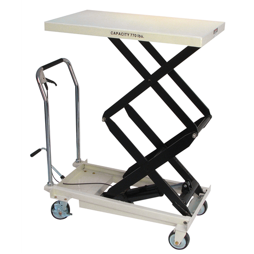 JET Tools DSLT-770 Scissor Lift Table w/ 770 lb. Capacity