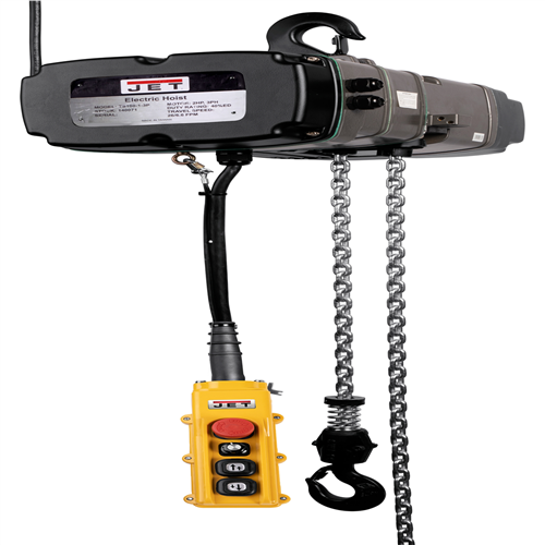 1-Ton Two Speed Electric Chain Hoist 3-Phase 20' Lift | TS100-460-020