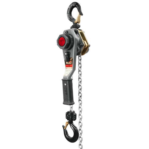 JET JLH-100WO-5 1-Ton Lever Hoist, 5' Lift w/ Overload Protection