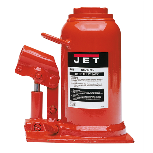 JET JHJ-22-1/2L 22-1/2-Ton Low Profile Hydraulic Bottle Jack (2-Pieces)