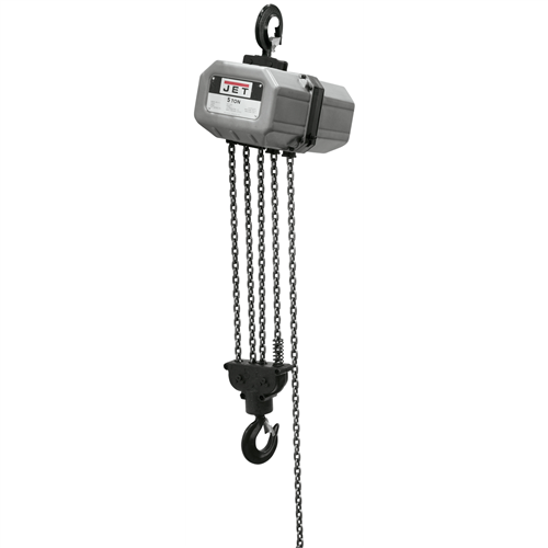 JET 5SS-1C-15 5-Ton Electric Hoist w/ 15' Lift, 115/230V