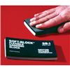 Sanding Block, Soft-Block, Flexible, Double Density, 2 Blocks in One, No Adhesives Necessary