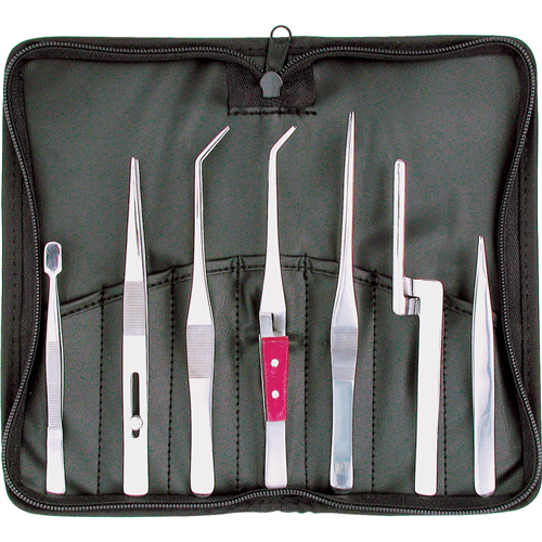 7 Piece Tweezer Set