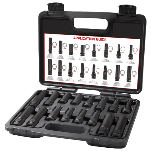 16 Piece Locking Lug Key Master Set