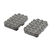 2 Pack Adjustable Clamp Steel Pads