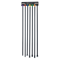 J S Products (Steelman) 96090a 7 Piece Spare Tire Tool Kit