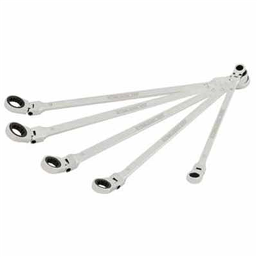 5pc MM Fl Dp Spline Rat Wr Set