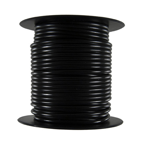 Primary Wire - Rated 80Â°C 10 AWG, Black 100 Ft.