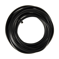 Primary Wire - Rated 80Â°C 10 AWG, Black, 8 ft.