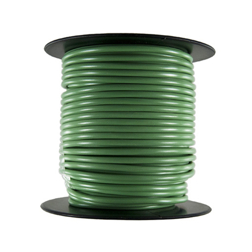 Primary Wire - Rated 80Â°C 10 AWG, Green 100 Ft.