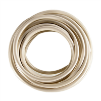 Primary Wire - Rated 80Â°C 12 AWG, White 12 Ft.