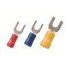 16-14 #10 Blue Vinyl Spade Terminal 50 Pcs