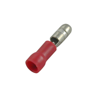 The Best Connection 2125L 22-18 .157 Red Vinyl M Bullet 50 Pcs