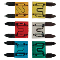 6 Piece 5 thru 30 Amp Mini Fuse Kit