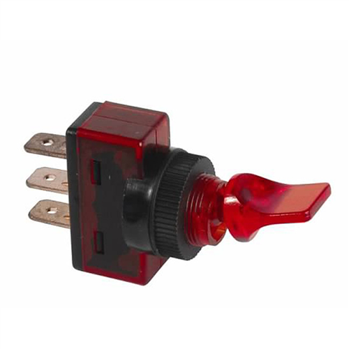Blue Illuminated Duckbill 20A 12V S.P.S.T. 1 Pc