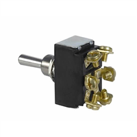 The Best Connection 2648f Heavy Duty Mom. Toggle 30a 12v D.P.D.T. 1 Pc